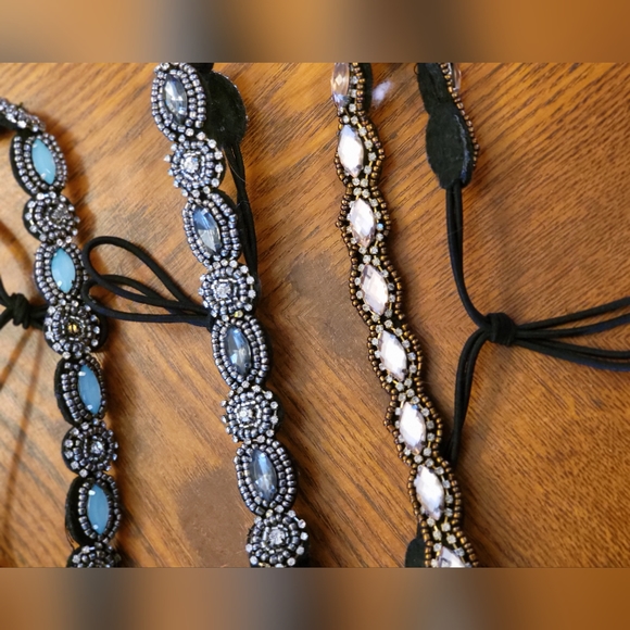4 pc boho jewel headband set - Picture 3 of 3